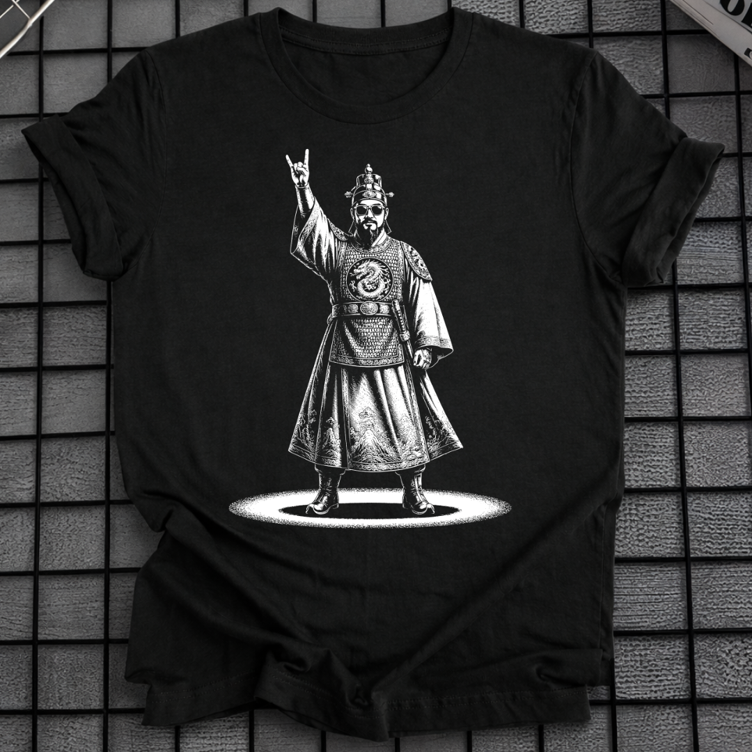 KOREAN KING ROCK ON T-SHIRT