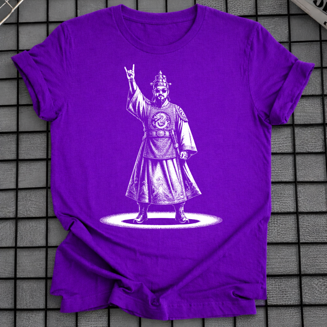 KOREAN KING ROCK ON T-SHIRT
