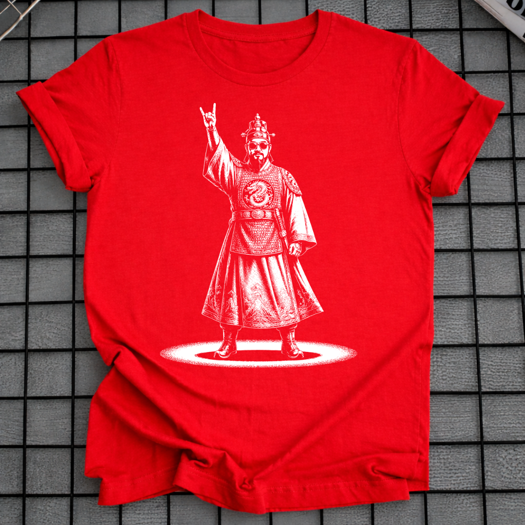 KOREAN KING ROCK ON T-SHIRT