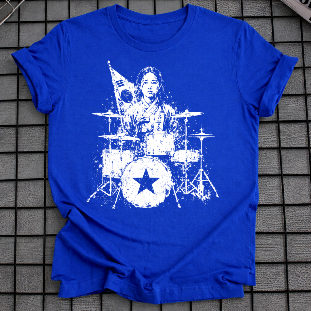 YU GWAN-SUN DRUMMER T-SHIRT