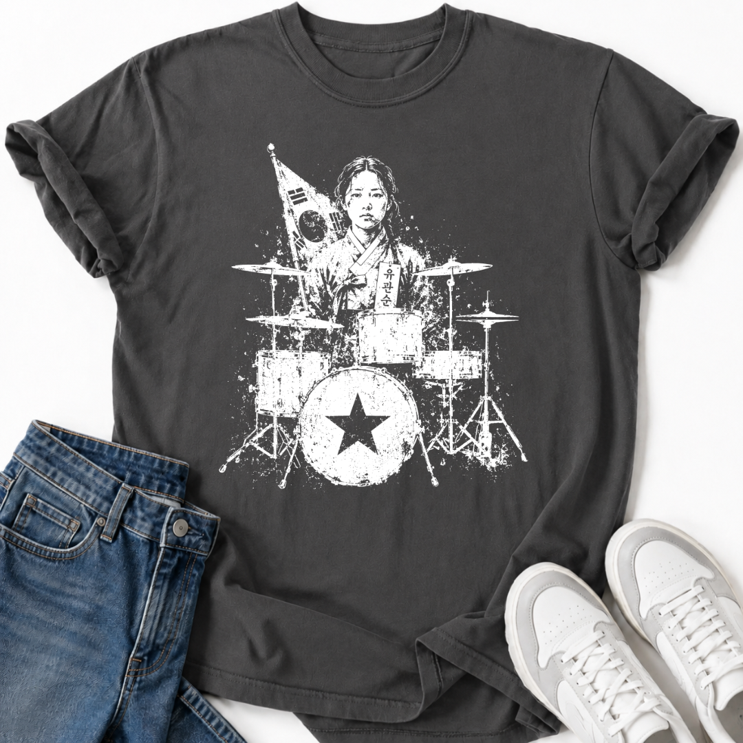 YU GWAN-SUN DRUMMER T-SHIRT