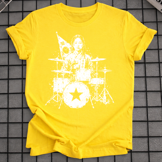 YU GWAN-SUN DRUMMER T-SHIRT