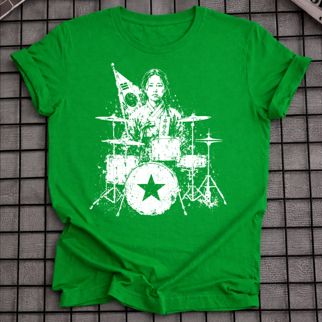YU GWAN-SUN DRUMMER T-SHIRT