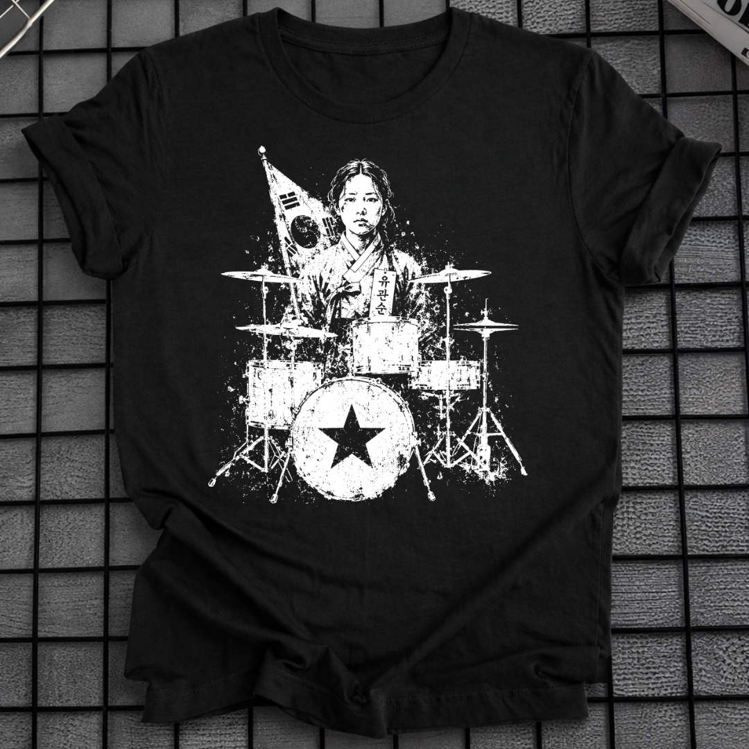 YU GWAN-SUN DRUMMER T-SHIRT