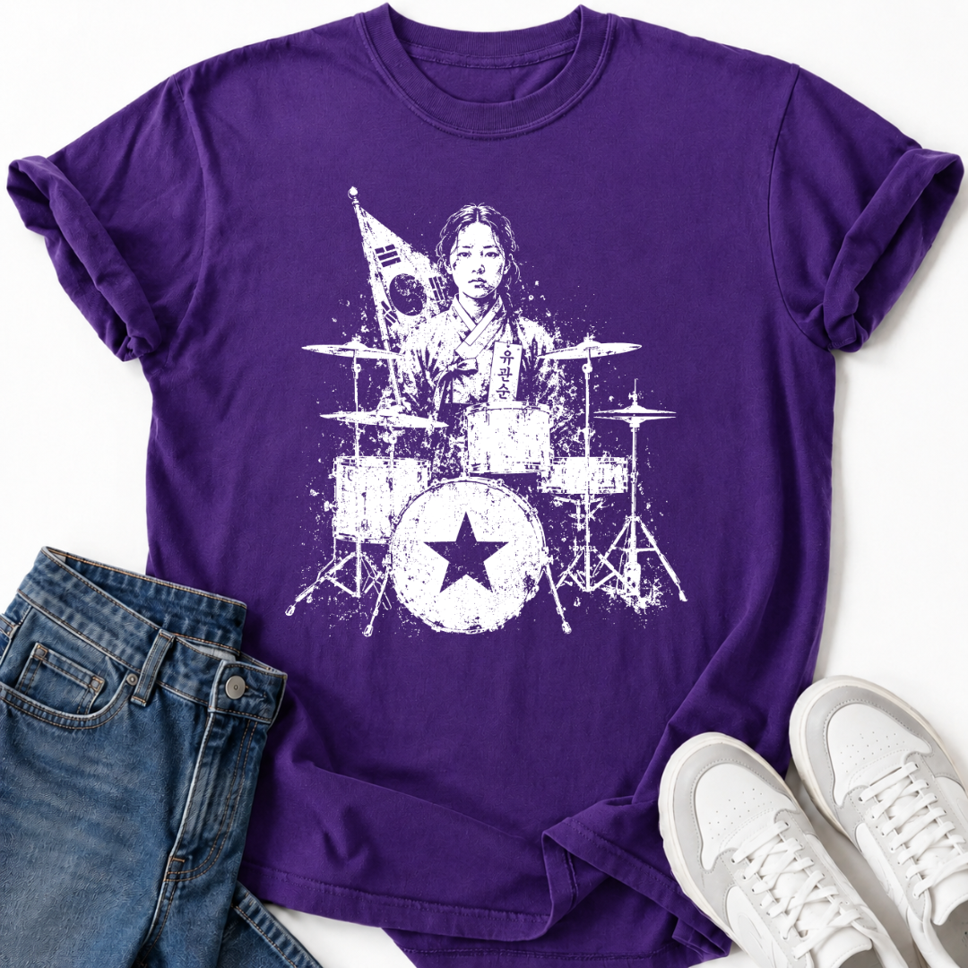 YU GWAN-SUN DRUMMER T-SHIRT