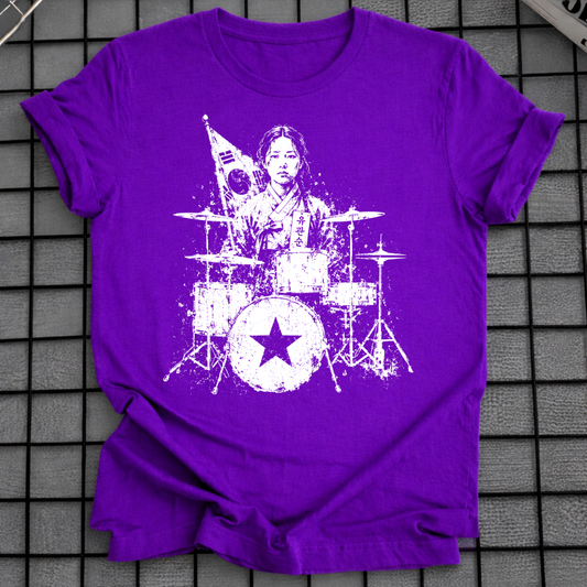 YU GWAN-SUN DRUMMER T-SHIRT