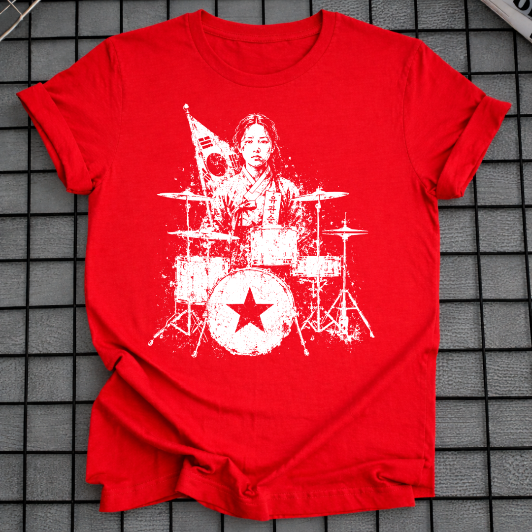 YU GWAN-SUN DRUMMER T-SHIRT