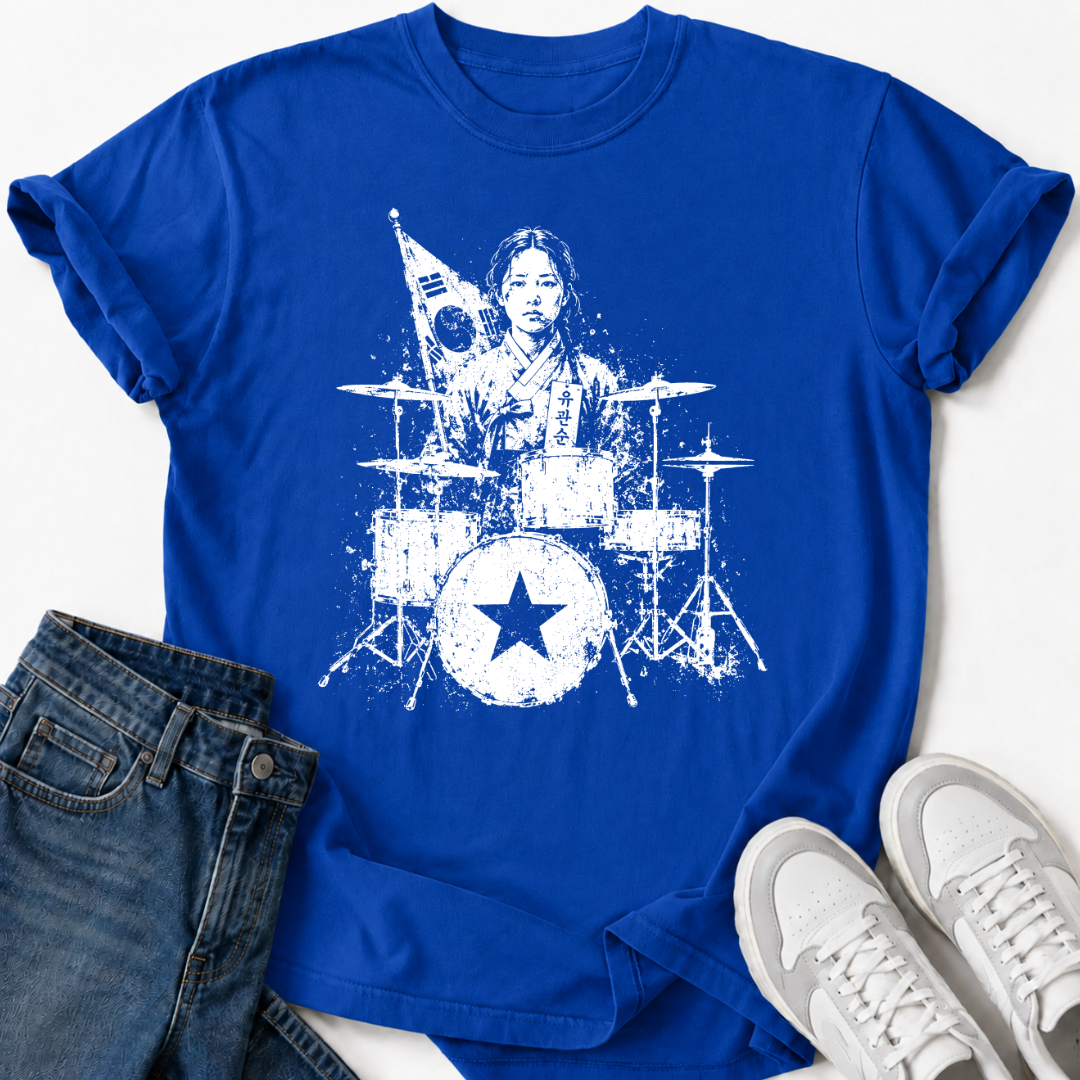 YU GWAN-SUN DRUMMER T-SHIRT
