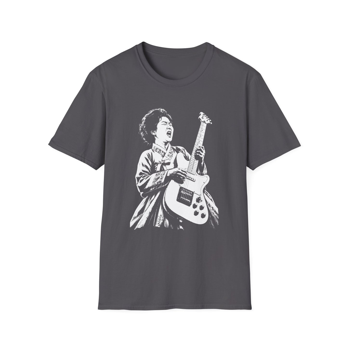 T-Shirt — Vintage Rock Guitarist Graphic Tee