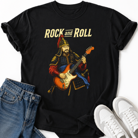 KOREAN WARRIOR GUITARIST T-SHIRT