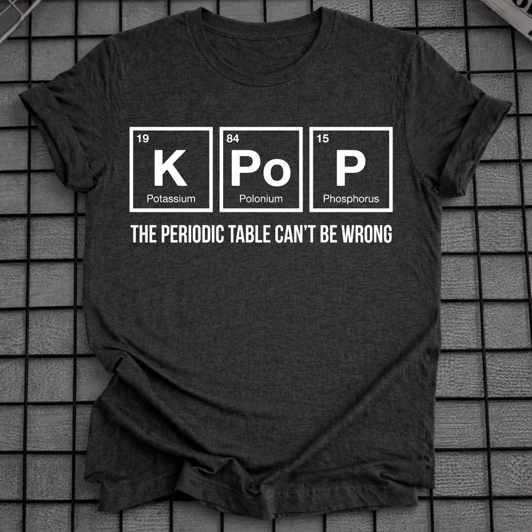 KPOP SCIENCE T-SHIRT