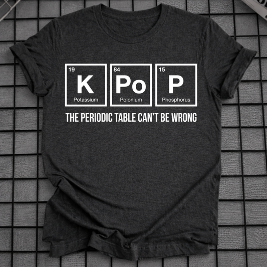 KPOP SCIENCE T-SHIRT