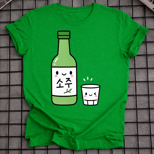 SOJU BOTTLE & CUP T-SHIRT