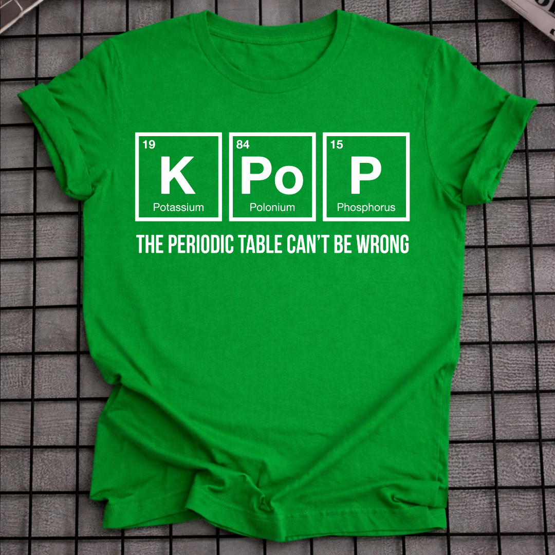 KPOP SCIENCE T-SHIRT