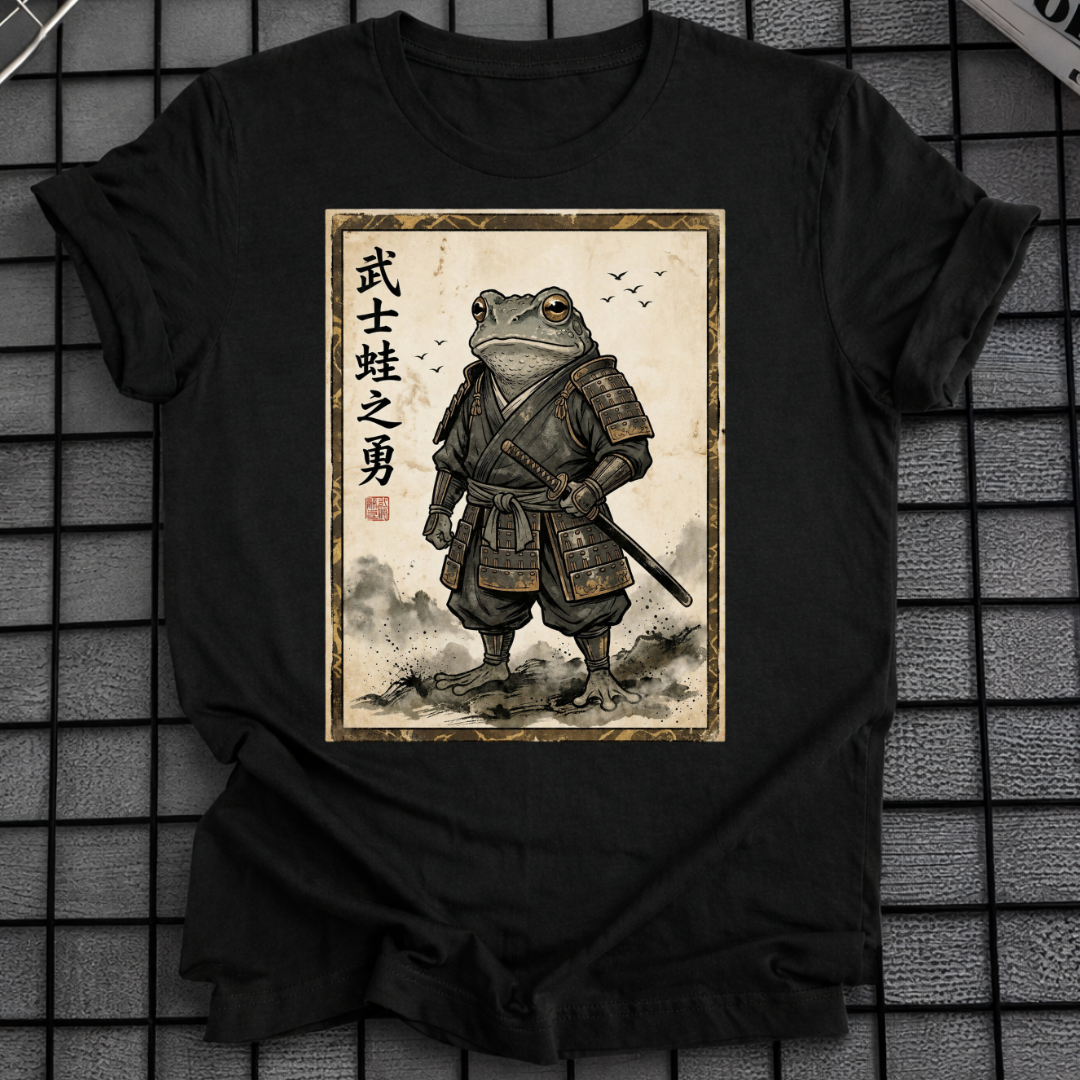 SAMURAI FROSCH T-SHIRT