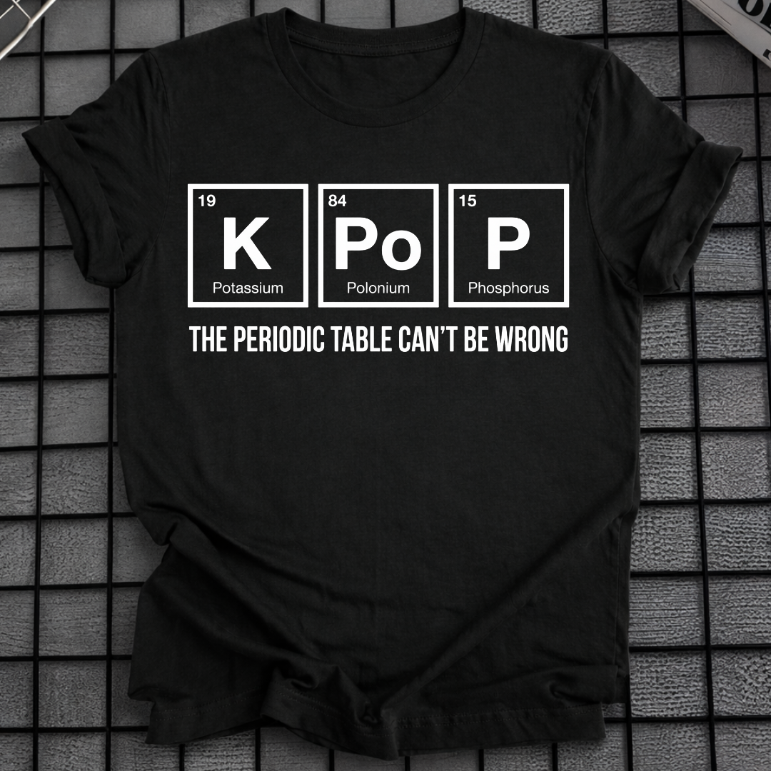 KPOP SCIENCE T-SHIRT