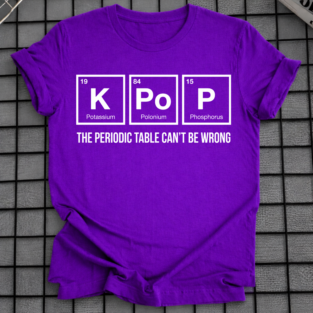 KPOP SCIENCE T-SHIRT
