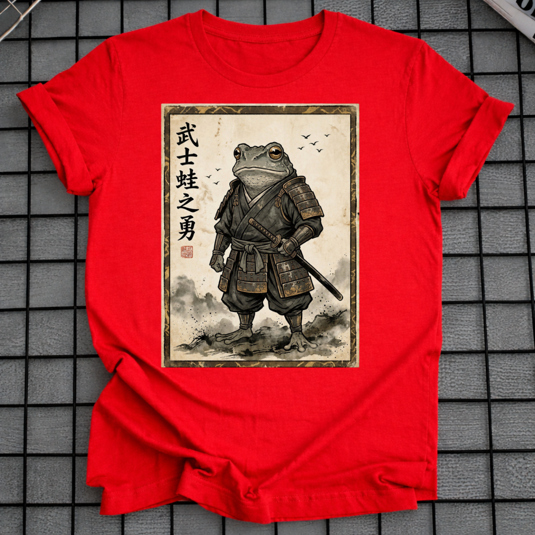 SAMURAI FROSCH T-SHIRT