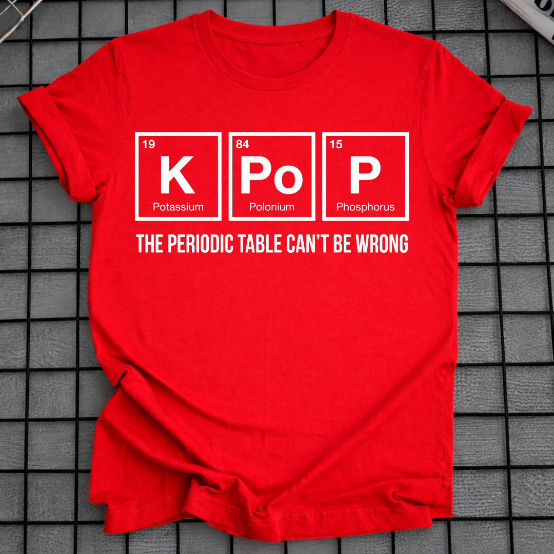 KPOP SCIENCE T-SHIRT