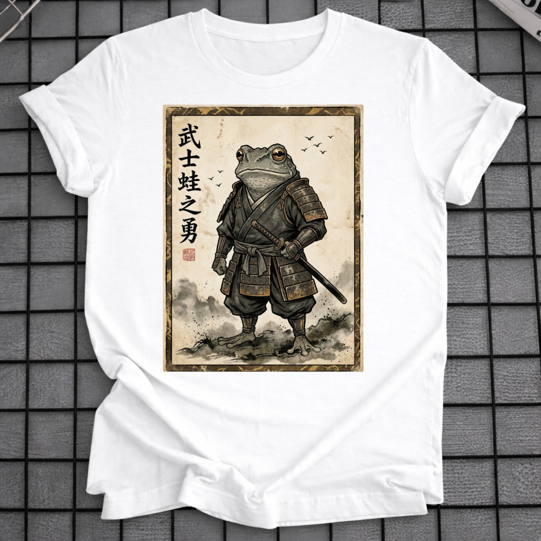 SAMURAI FROSCH T-SHIRT