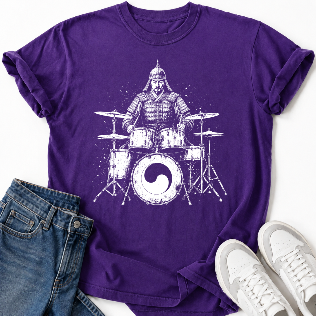 KOREAN WARRIOR DRUMMER T-SHIRT