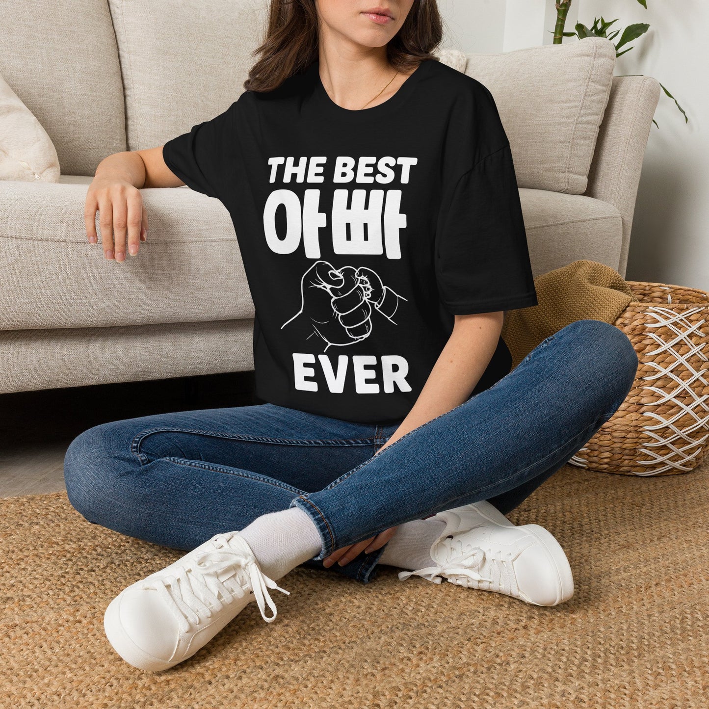 The Best 아빠 Ever T-Shirt — Father's Day Korean Dad Tee