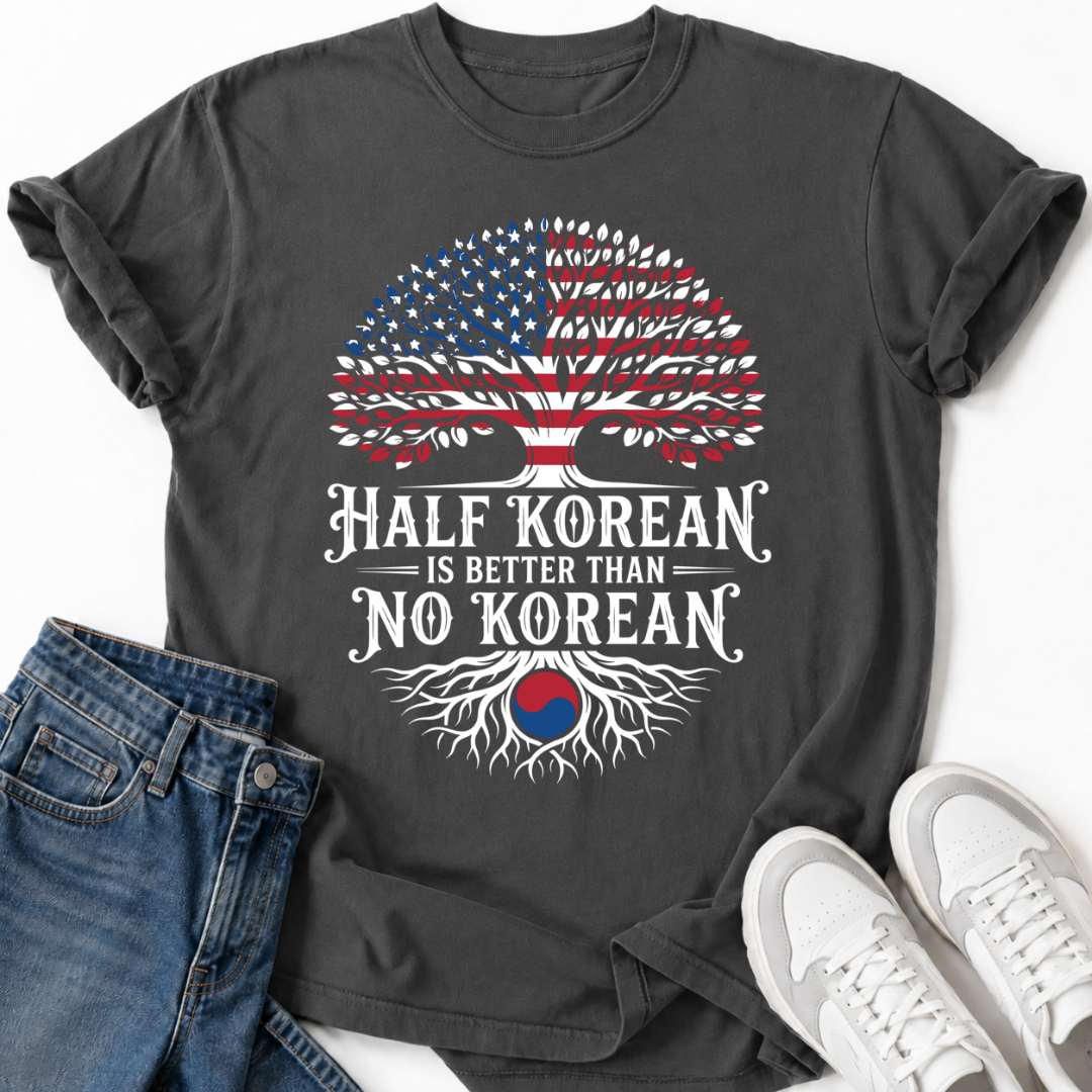 KOREAN AMERICAN ROOTS T-SHIRT