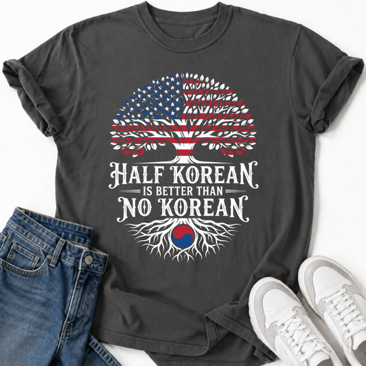 KOREAN AMERICAN ROOTS T-SHIRT