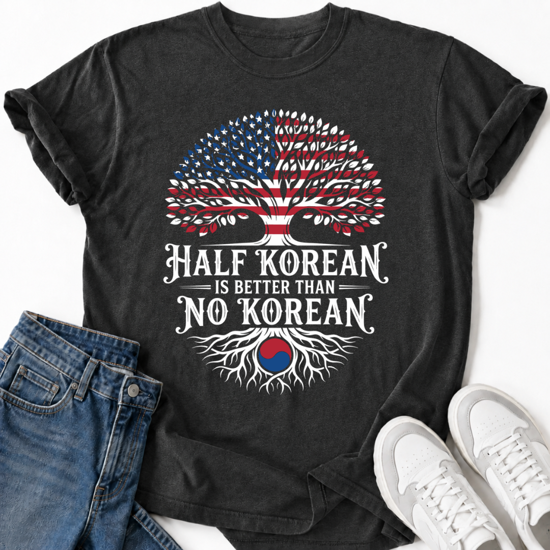 KOREAN AMERICAN ROOTS T-SHIRT