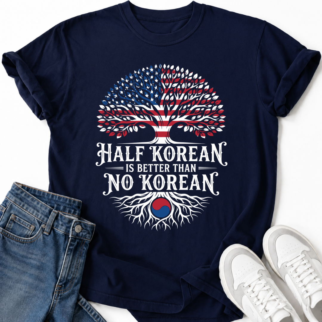 KOREAN AMERICAN ROOTS T-SHIRT