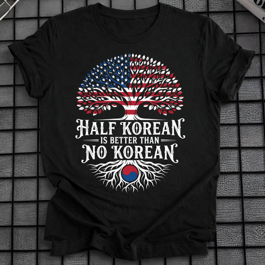 KOREAN AMERICAN ROOTS T-SHIRT