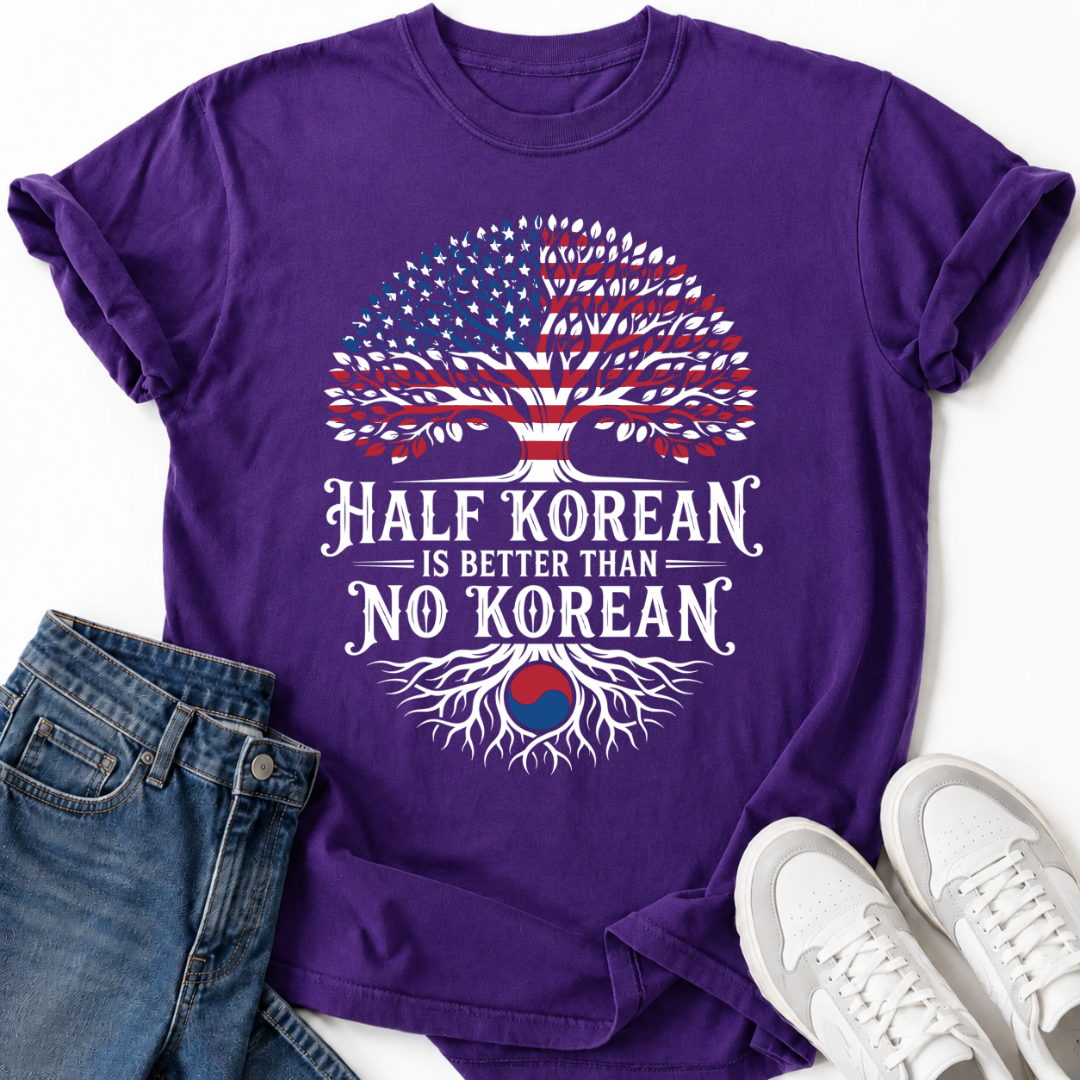 KOREAN AMERICAN ROOTS T-SHIRT