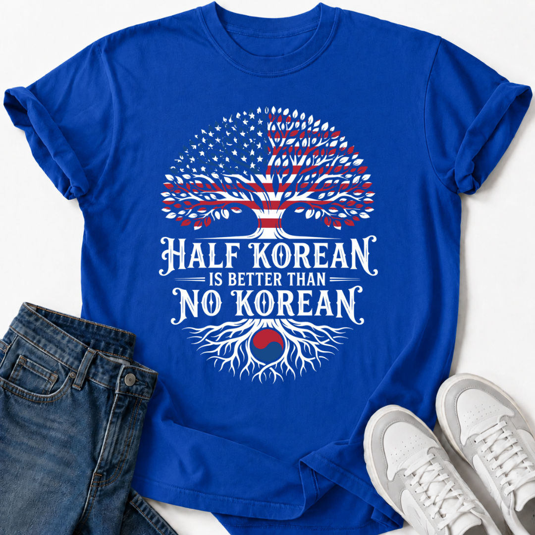KOREAN AMERICAN ROOTS T-SHIRT
