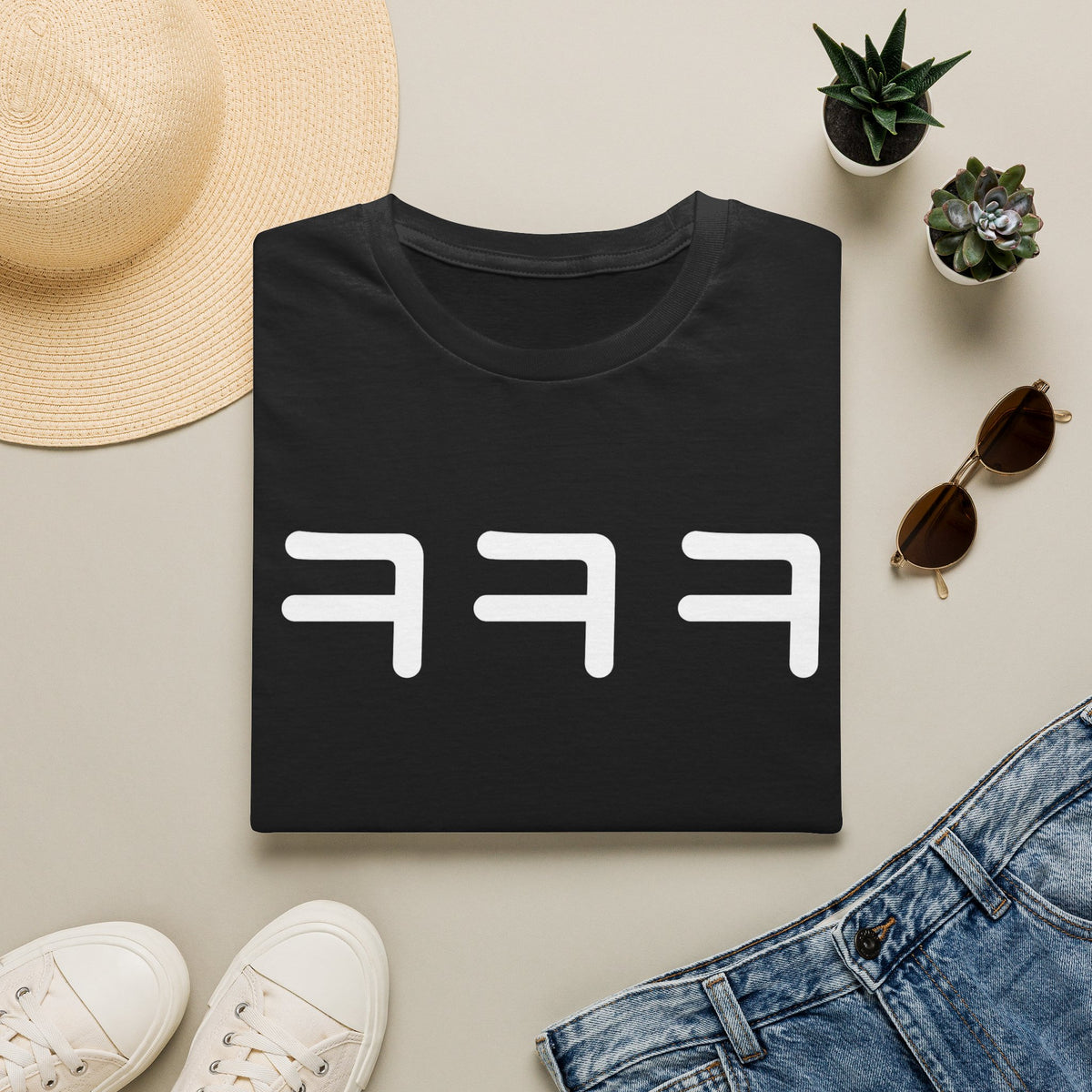 Korean 'ㅋㅋㅋ' Laugh T-Shirt — Funny K-Pop & Meme Tee