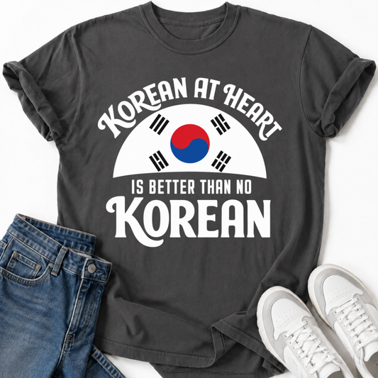 KOREAN AT HEART T-SHIRT