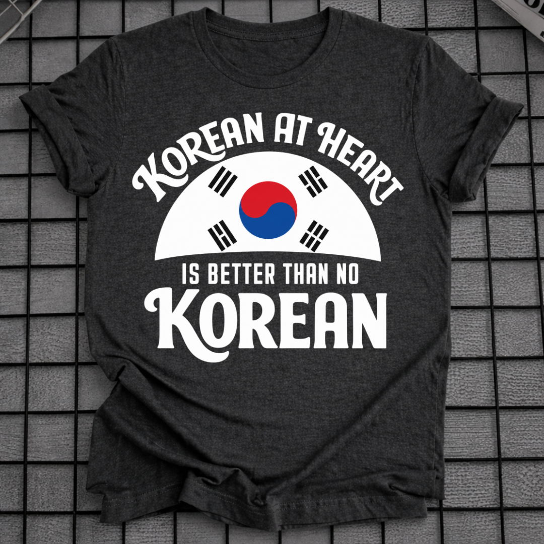 KOREAN AT HEART T-SHIRT