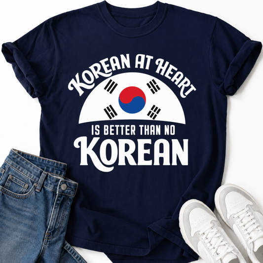 KOREAN AT HEART T-SHIRT