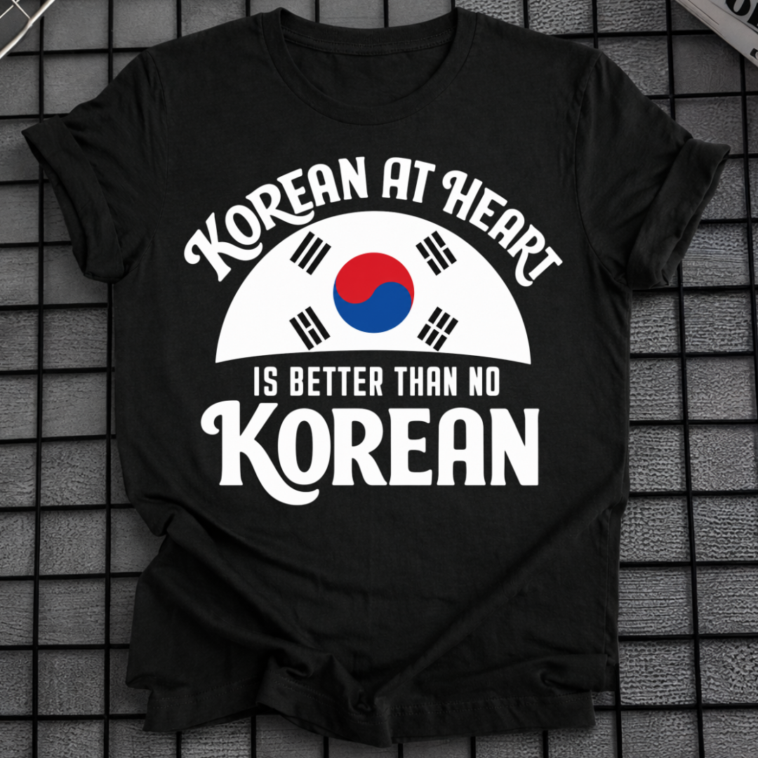 KOREAN AT HEART T-SHIRT