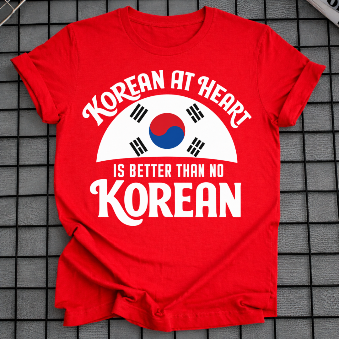KOREAN AT HEART T-SHIRT