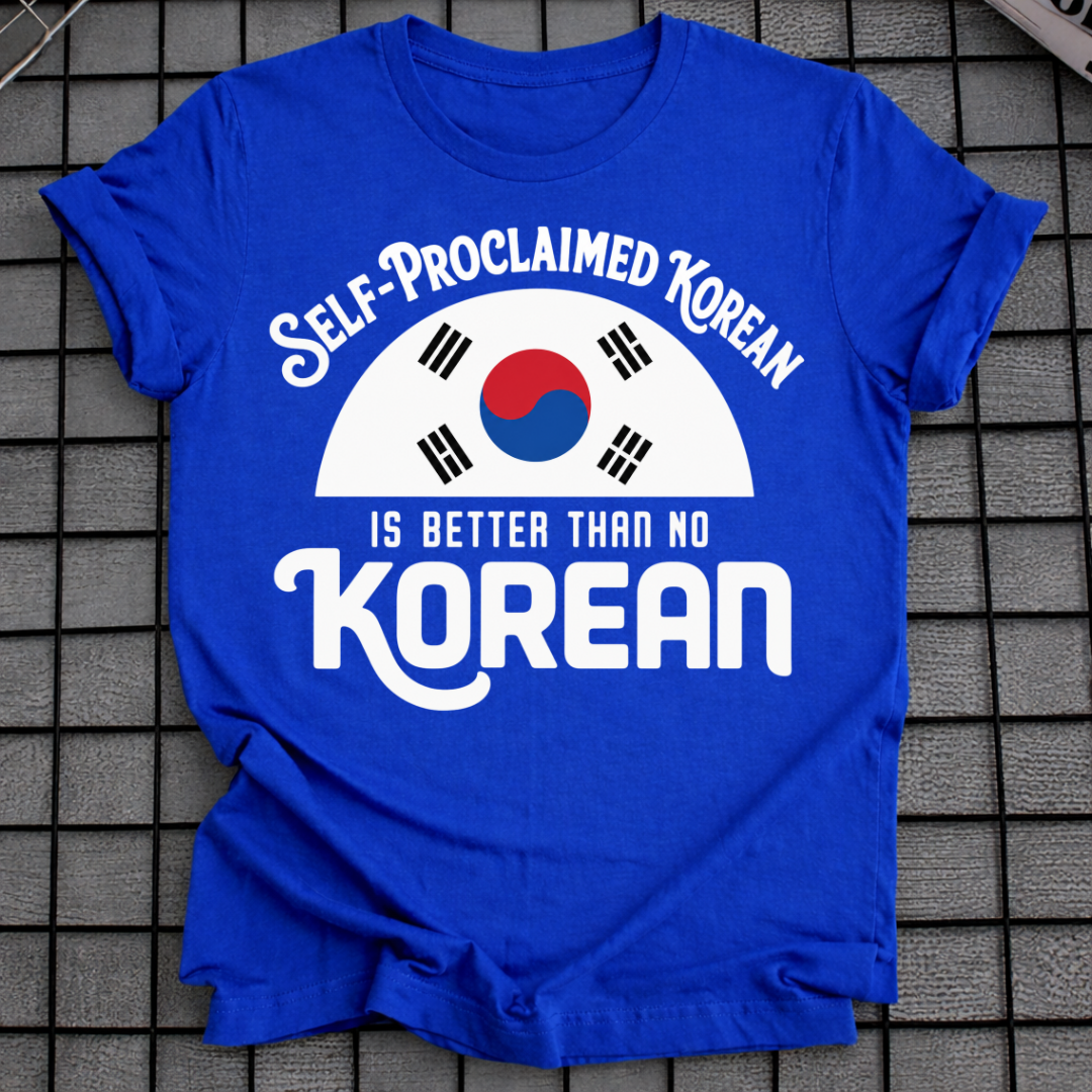 SELF-PROCLAIMED KOREAN T-SHIRT