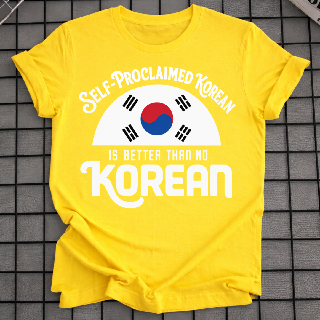 SELF-PROCLAIMED KOREAN T-SHIRT
