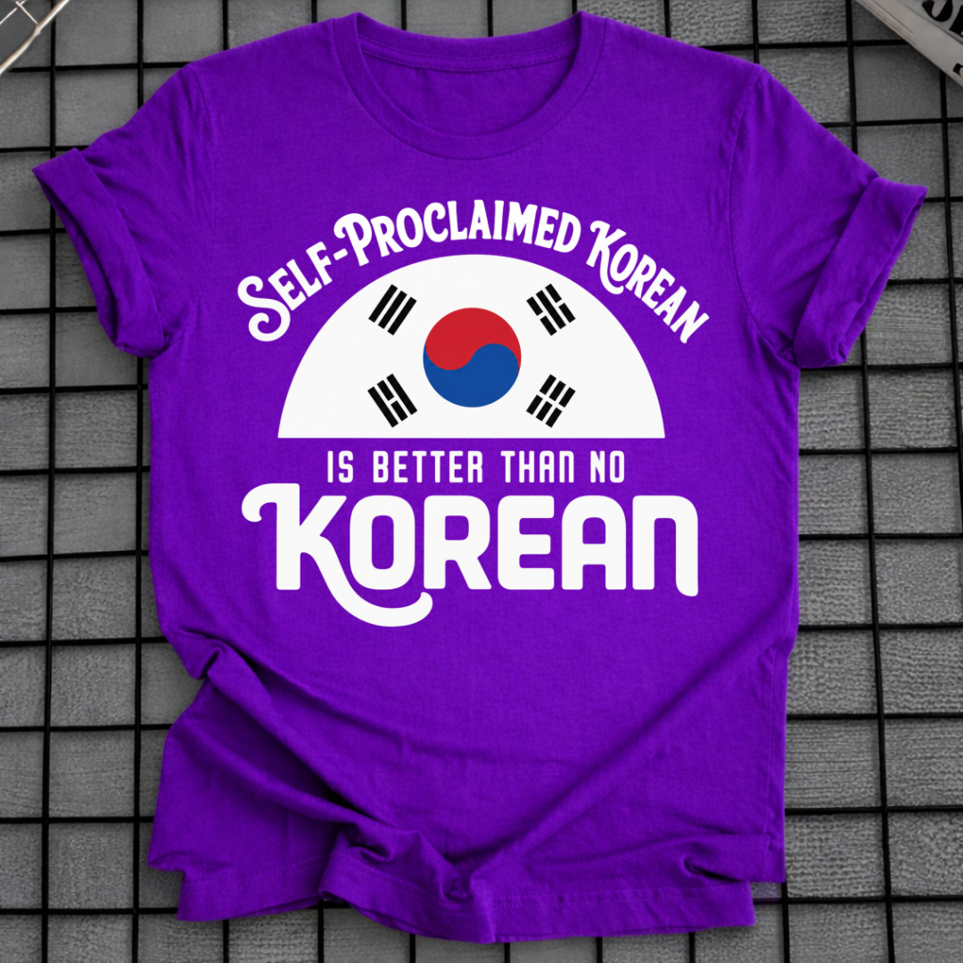 SELF-PROCLAIMED KOREAN T-SHIRT