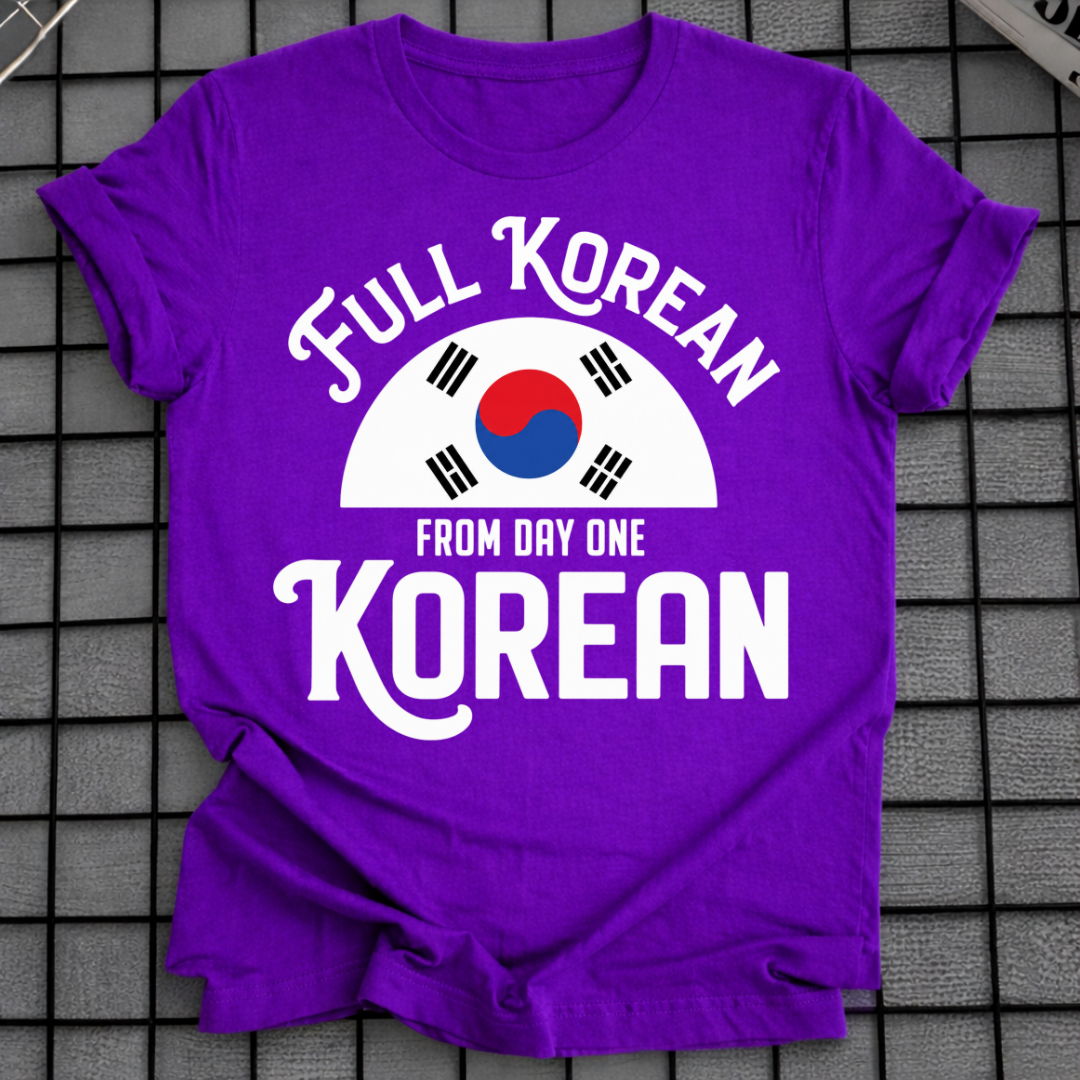 FULL KOREAN T-SHIRT