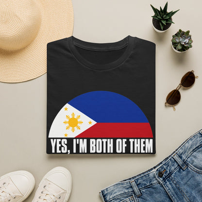 T-Shirt — Yes, I'm Both of Them (Philippines & South Korea)