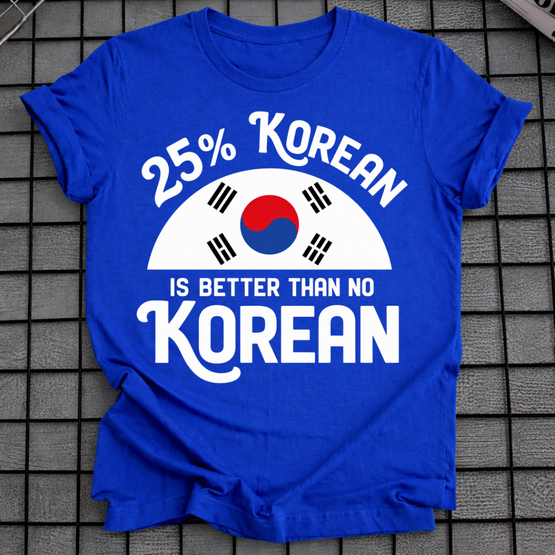 25% KOREAN T-SHIRT