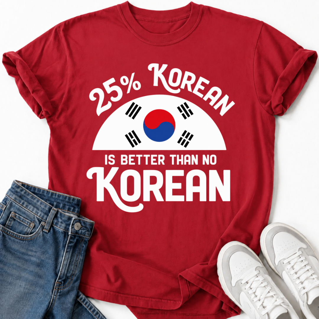 25% KOREAN T-SHIRT
