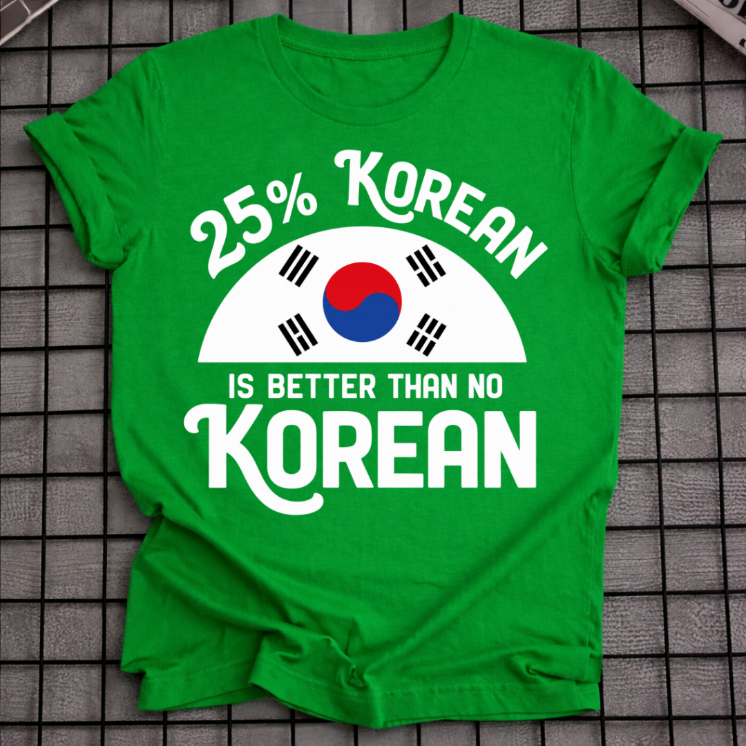 25% KOREAN T-SHIRT