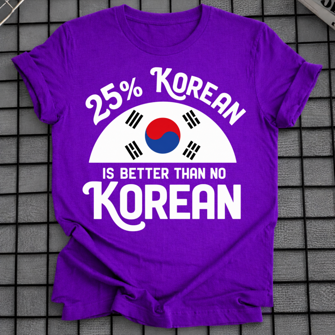 25% KOREAN T-SHIRT