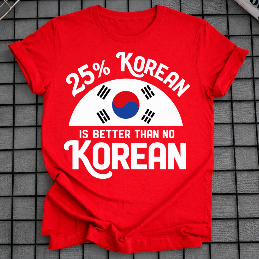 25% KOREAN T-SHIRT