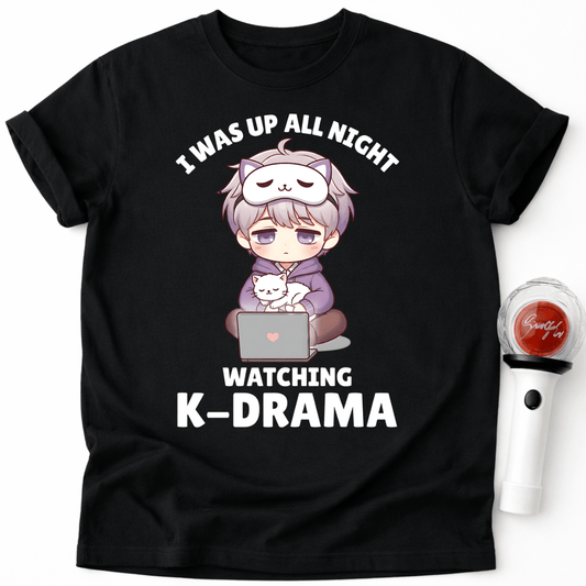 K-DRAMA ALL NIGHT T-SHIRT